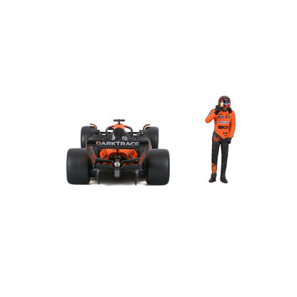 1:24 F1 MCLAREN MCL38 2024 WITH PIASTRI DRIVER FIGURE