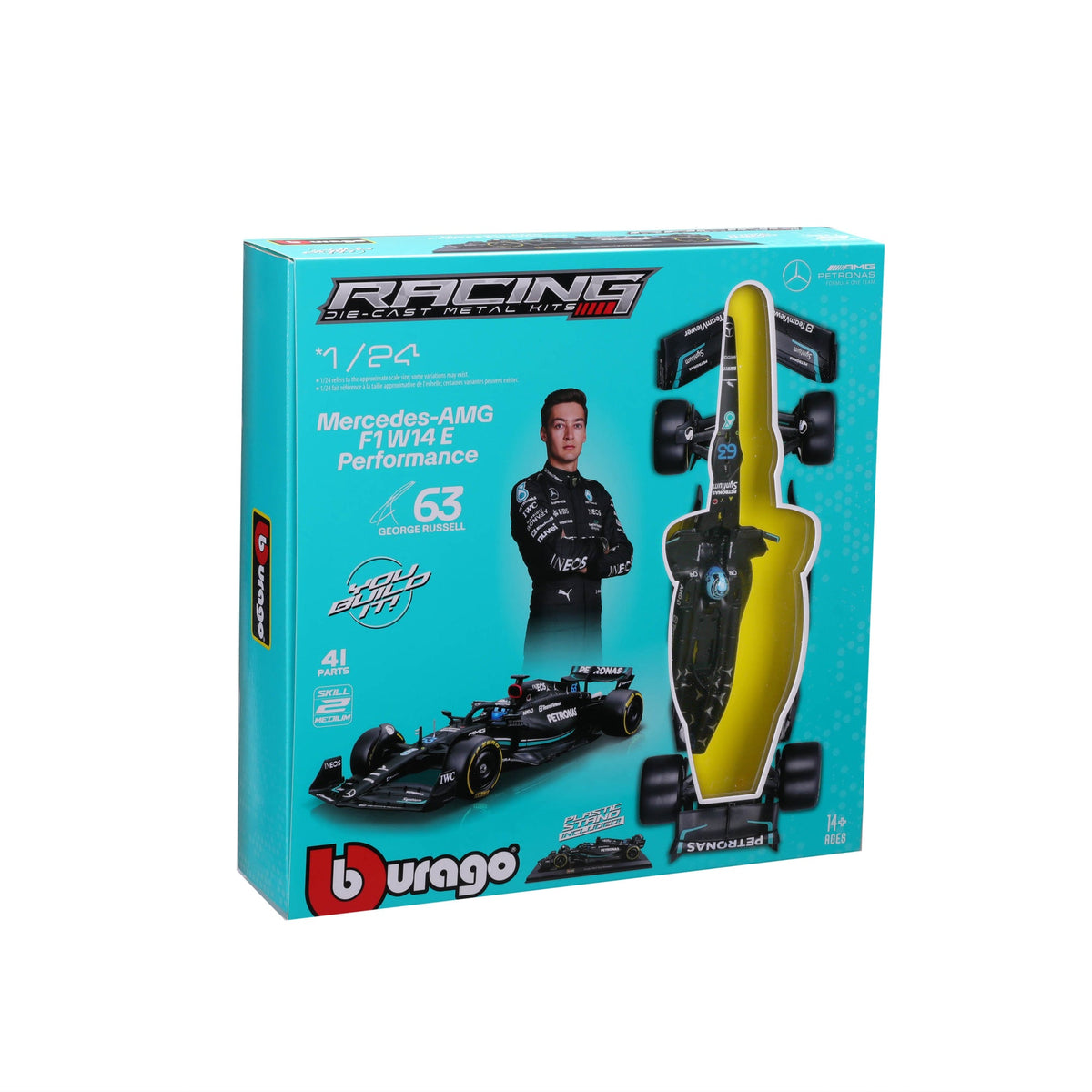 1:24 F1 MB W14 2023 MODEL RUSSELL