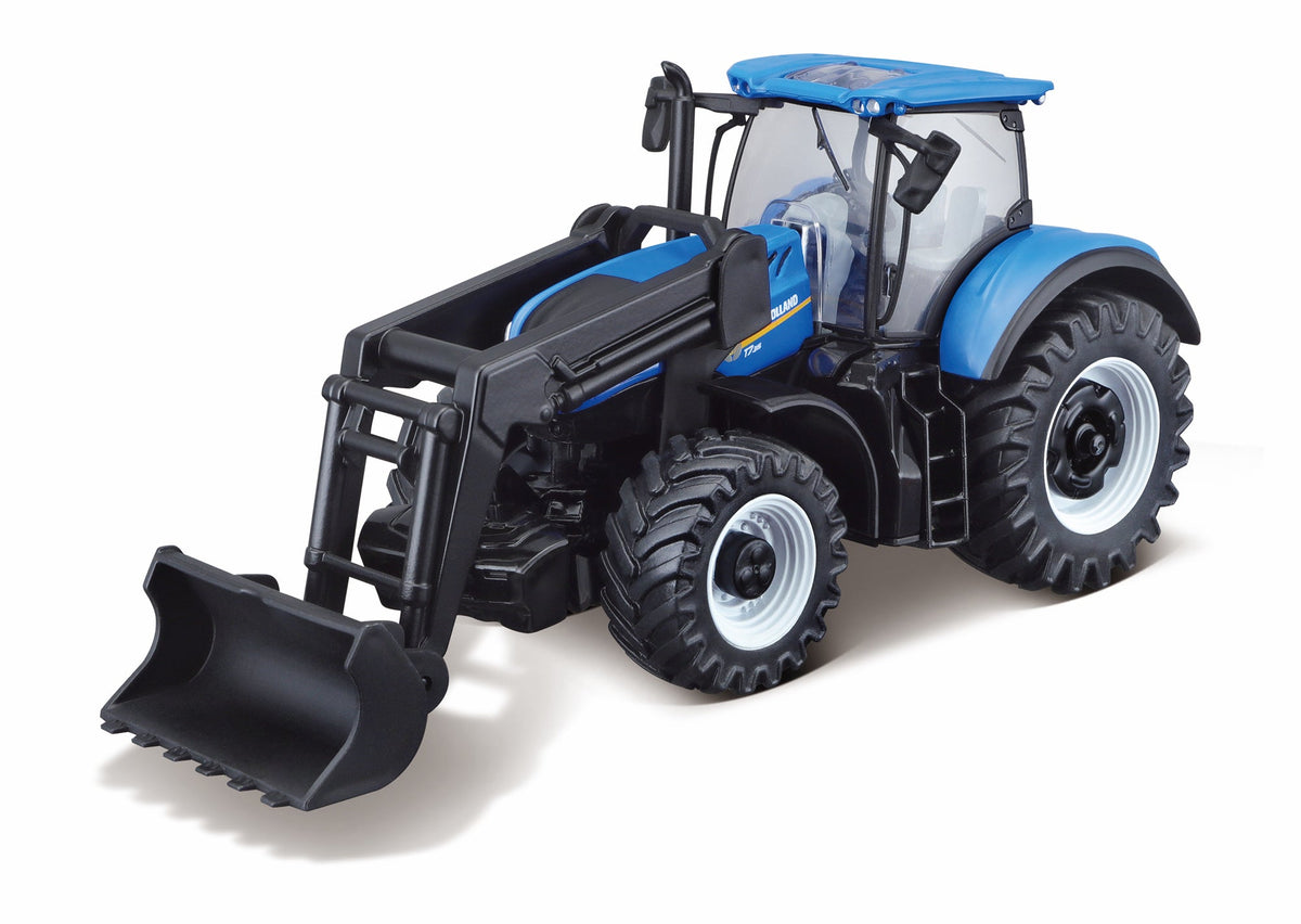 NEW HOLLAND T7.315 TRACTOR 10 CM WITH FRONT LOADER