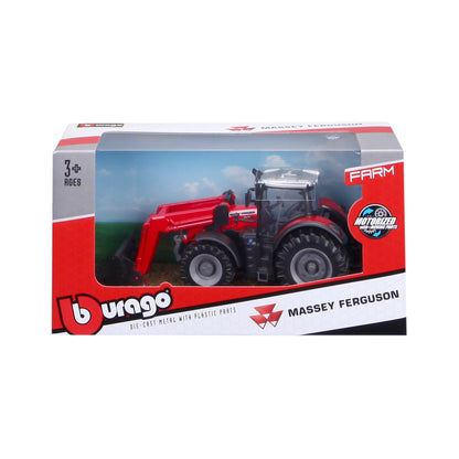 10 CM MASSEY FERGUSON 8740S TRACTOR WITH FRONT LOADER