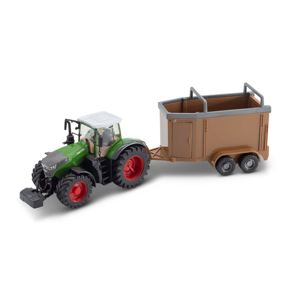 TRACTEUR FENDT 1050 VARIO 10CM AVEC COFFRE À CHEVAUX