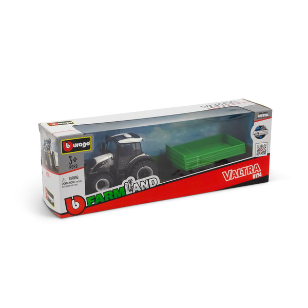 TRACTEUR VALTRA M2\Q 10CM AVEC REMORQUE BASCULANTE