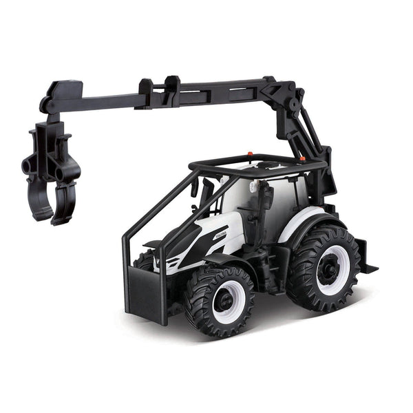 TRACTEUR VALTRA M2\Q 10CM AVEC CHARGEUR FRONTAL ET 3 BÛCHES