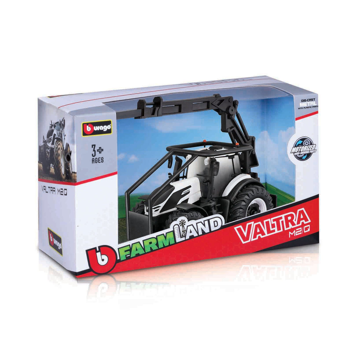 VALTRA M2\Q 10CM TRACTOR WITH FRONT LOADER AND 3 LOGS