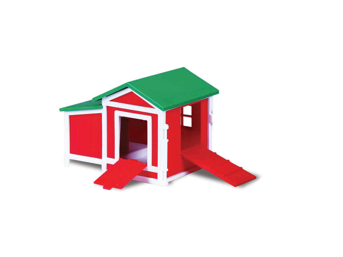 1:43 FARMLAND PLAYSET POULAILLER AVEC TRACTEUR NEW HOLLAND