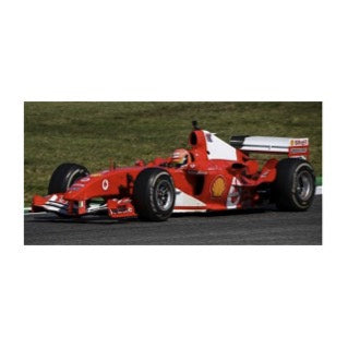 1:43 F1 FERRARI F2004 MICHAEL SCHUMACHER IN 12PC DISPLAY BOX