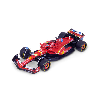 1:43 F1 2024 FERRARI SF-24 WITH LECLERC HELMET