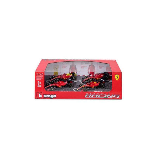 4-piece F1 Ferrari Charles Leclerc 1:43 Scale Set
