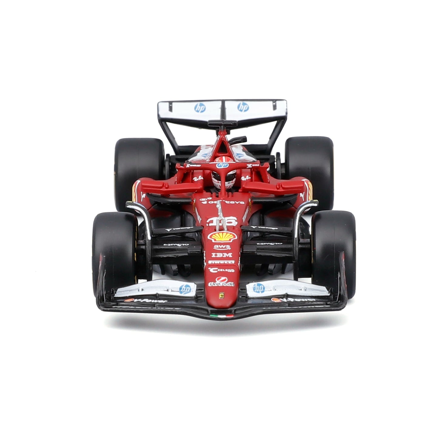 1:43 F1 FERRARI SF-25 2025 LECLERC WITH HELMET