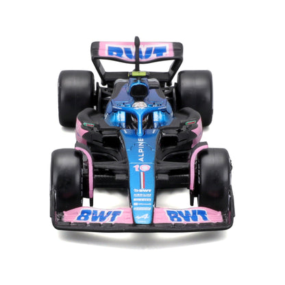 1:43 F1 BWT ALPINE F1 TEAM A523 2023 WITH GASLY HELMET