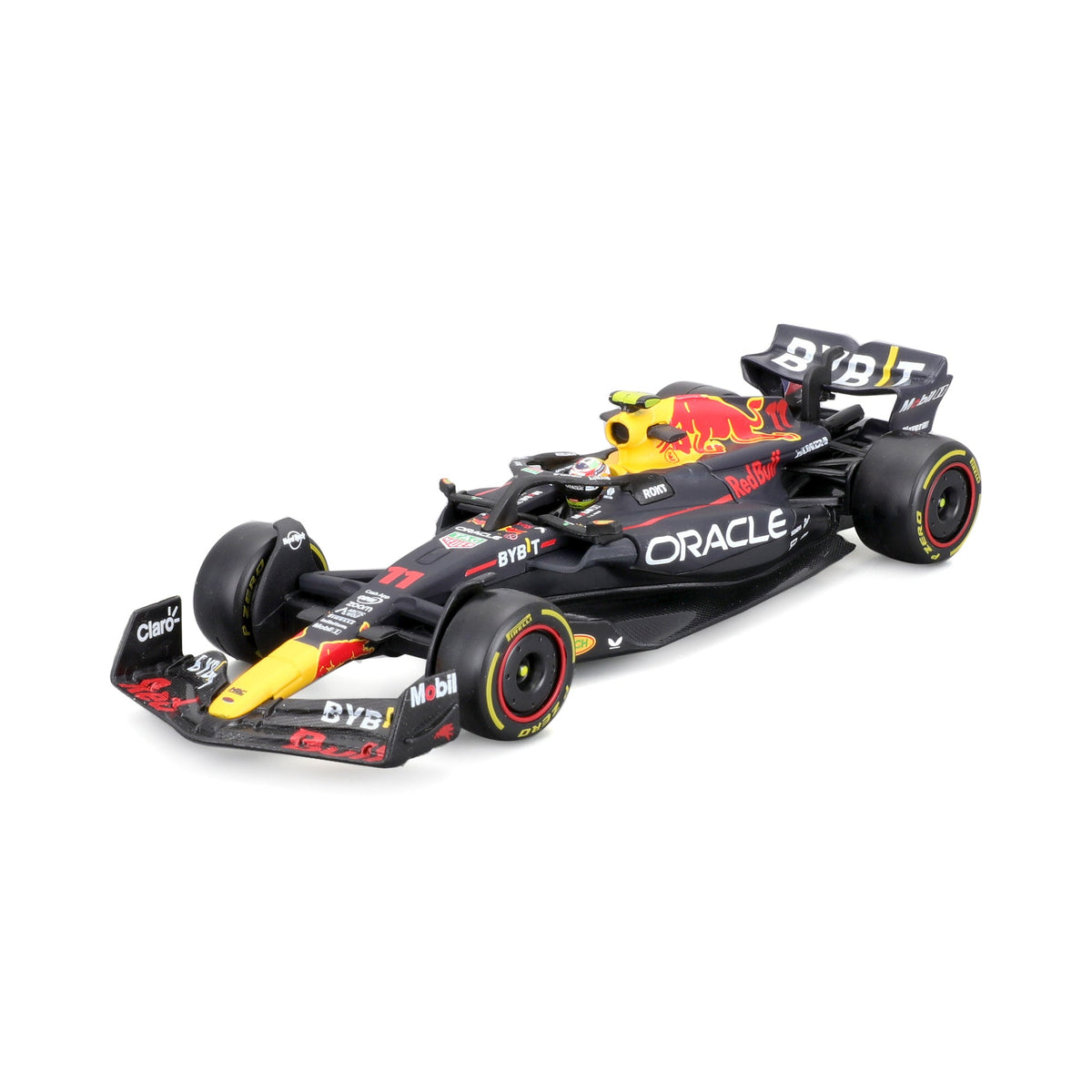 1:43 F1 RED BULL RACING RB19 2023 WITH PEREZ HELMET