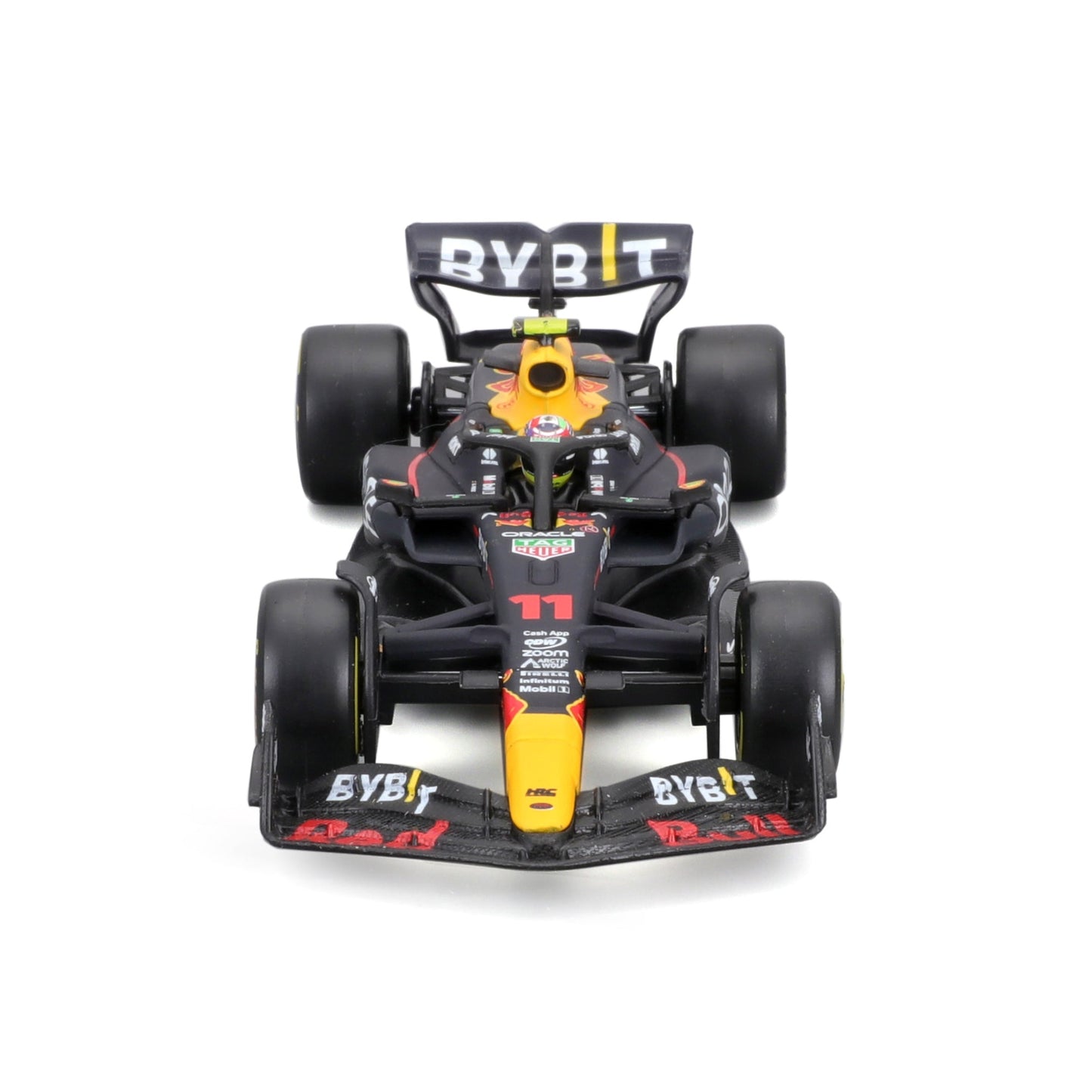 1:43 F1 RED BULL RACING RB19 2023 WITH PEREZ HELMET