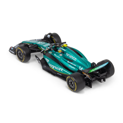 1:43 F1 ASTON MARTIN 2023 AMR23 AVEC CASQUE ALONSO