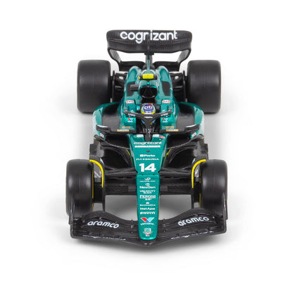 1:43 F1 ASTON MARTIN 2023 AMR23 AVEC CASQUE ALONSO