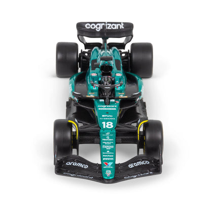 1:43 F1 ASTON MARTIN 2023 AMR23 WITH HELMET WALK