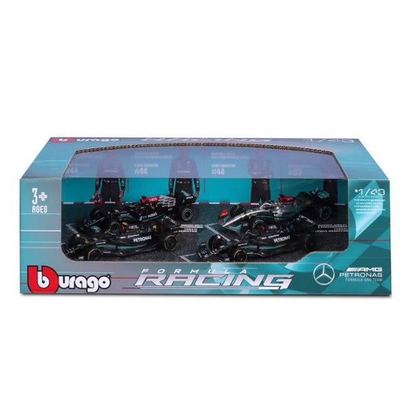 Set of 4 MB 1:43 Formula 1 Cars British Grand Prix Lewis Hamilton