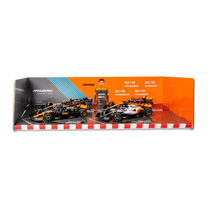 McLaren Lando Norris F1 4-Moment Box Set 1:43 Scale