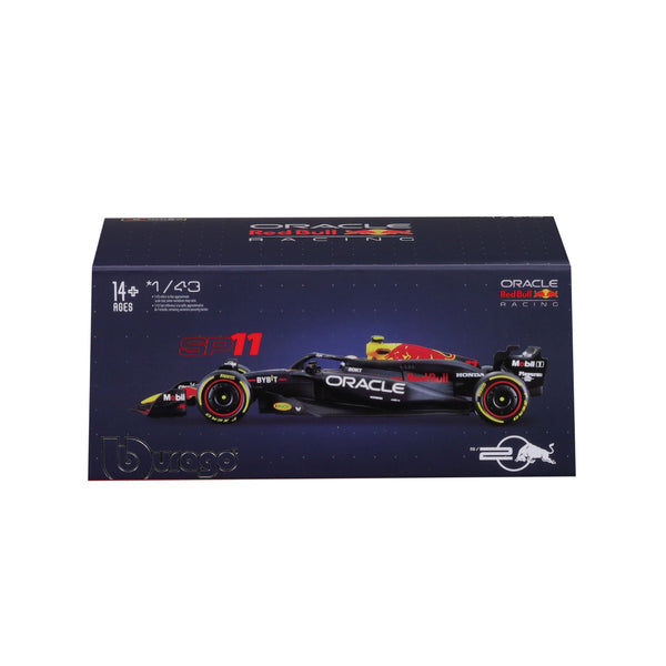 1:43 F1 RED BULL RACING RB20 2024 WITH PEREZ HELMET