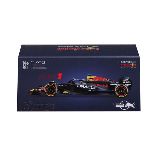 1:43 F1 RED BULL RACING RB20 2024 WITH VERSTAPPEN HELMET
