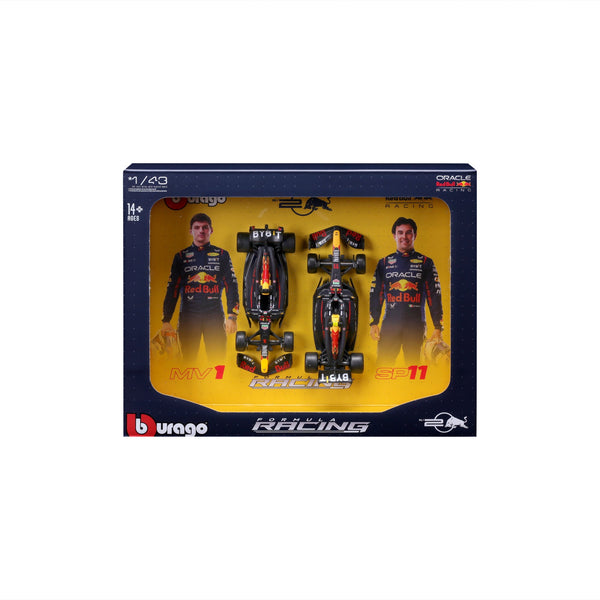 1:43 F1 RED BULL RACING RB20 2024 TWO-PACK VERSTAPPEN AND PEREZ