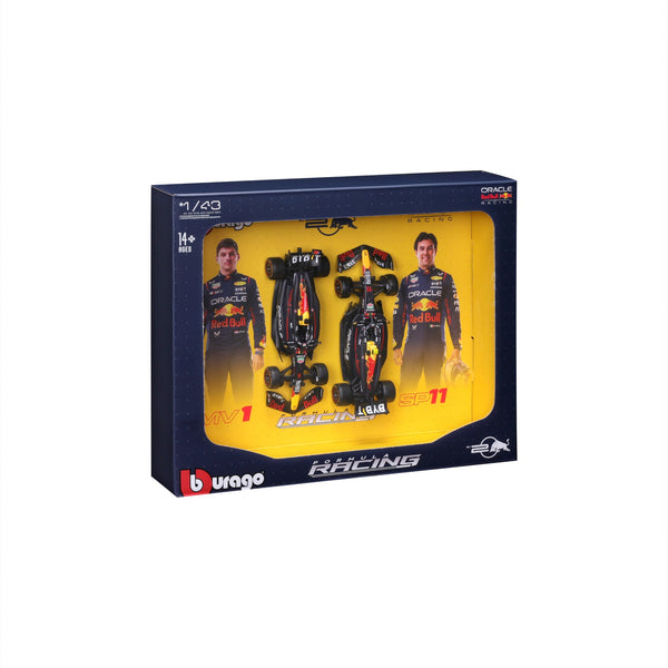 1:43 F1 RED BULL RACING RB20 2024 TWO-PACK VERSTAPPEN AND PEREZ