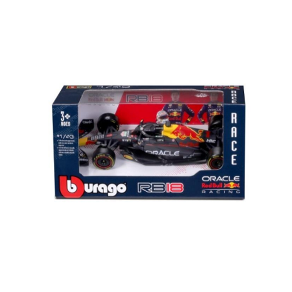1:43 F1 RED BULL RACING RB20 2024 VERSTAPPEN IN A 12-PIECE DISPLAY BOX