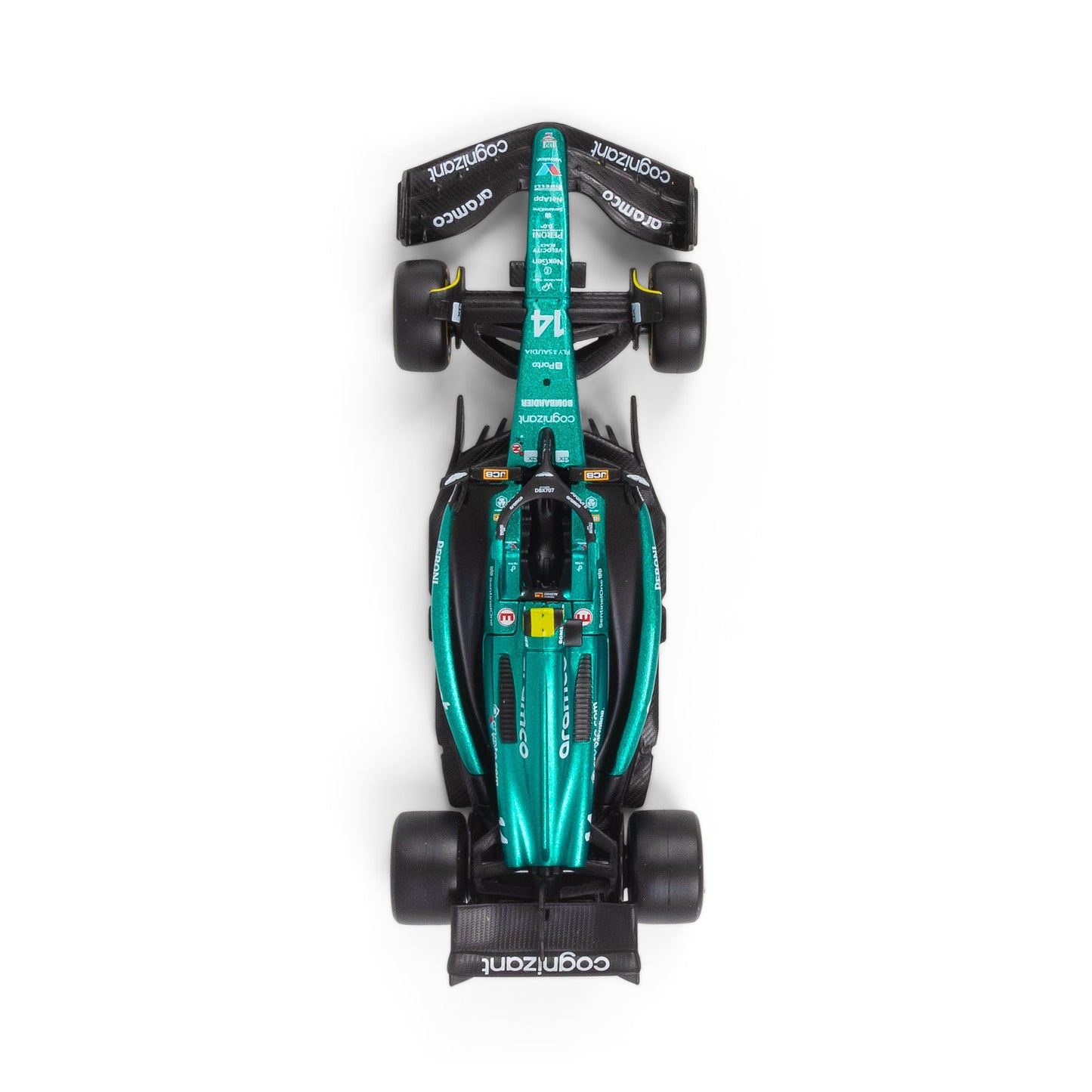 1:43 F1 ASTON MARTIN 2023 AMR23 ALONSO DANS LE DISTRIBUTEUR