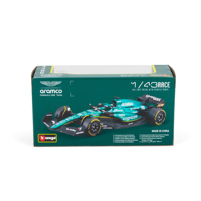 1:43 F1 ASTON MARTIN 2023 AMR23 ALONSO DANS LE DISTRIBUTEUR