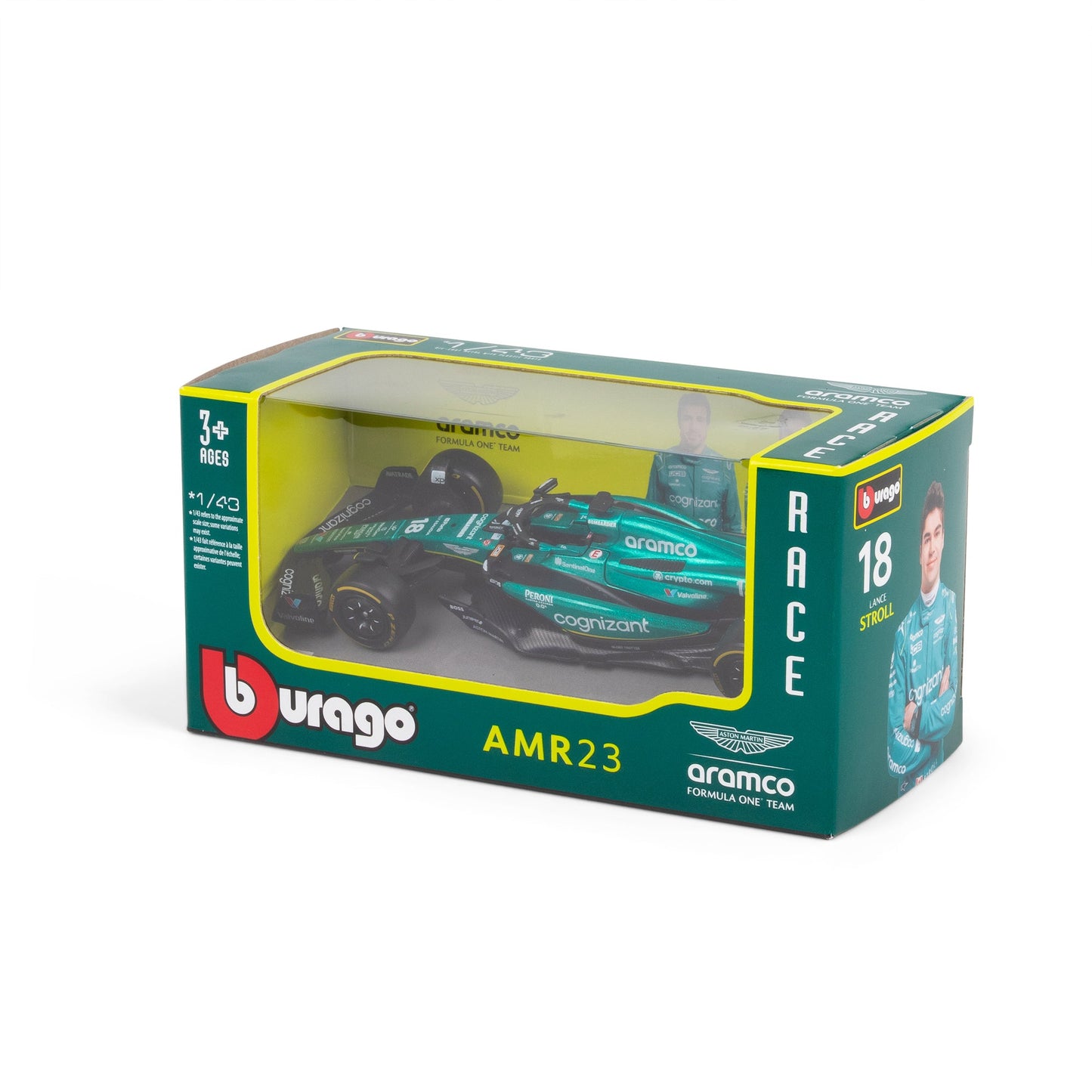 1:43 F1 ASTON MARTIN 2023 AMR23 SHOWROOM WALK AROUND
