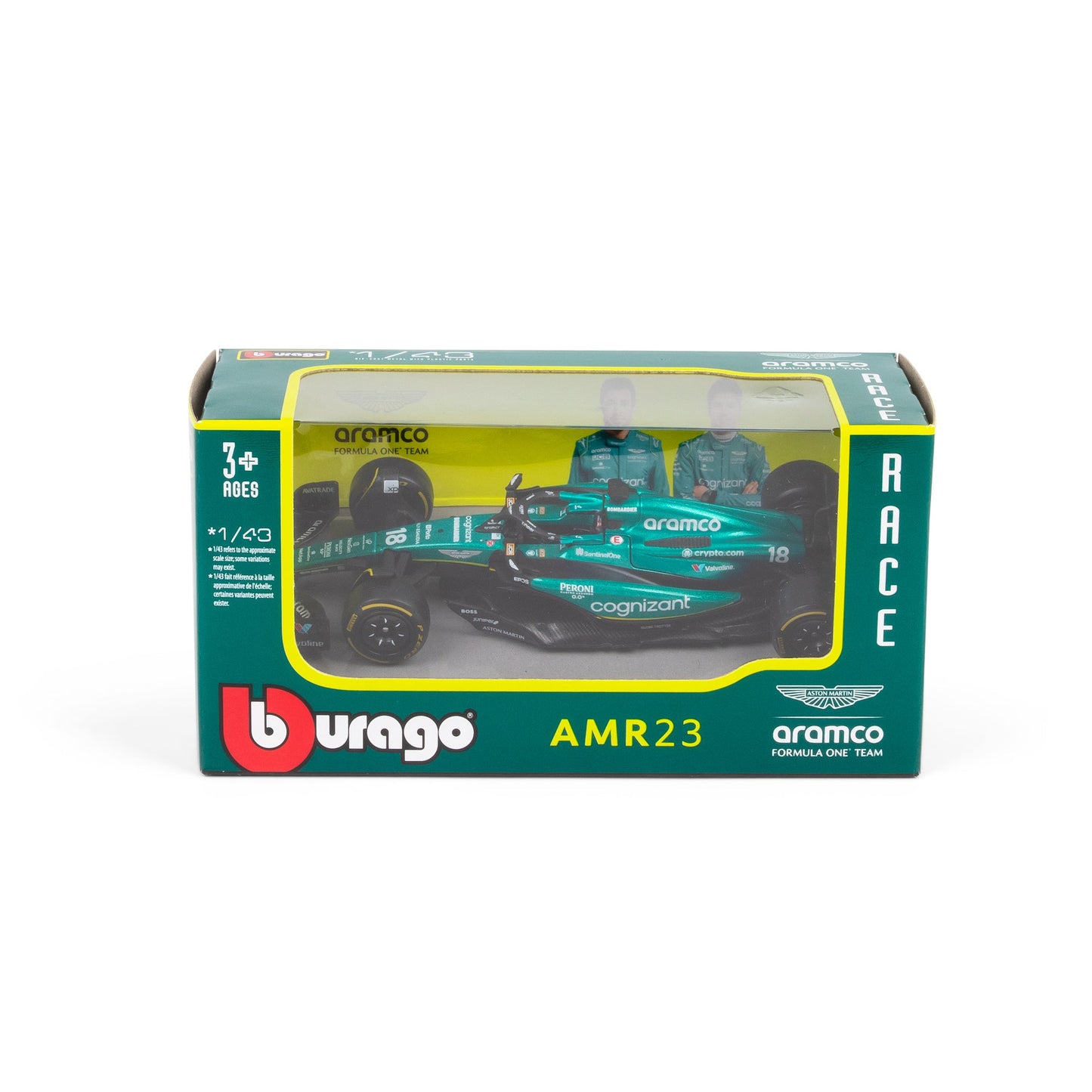 1:43 F1 ASTON MARTIN 2023 AMR23 SHOWROOM WALK AROUND
