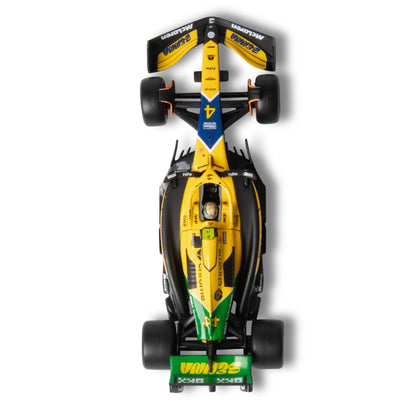 1:43 F1 MCLAREN MCL38 2024 WITH NORRIS SENNA LIVERY HELMET