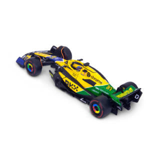 1:43 F1 MCLAREN MCL38 2024 WITH HELMET PIRELLI SENNA LIVERY