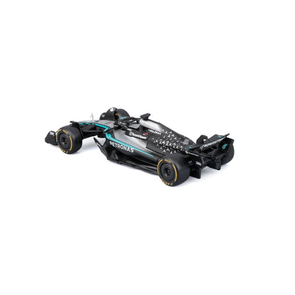 1:43 F1 MERCEDES AMG W16 2025 RUSSELL IN 12PC DISPENSER