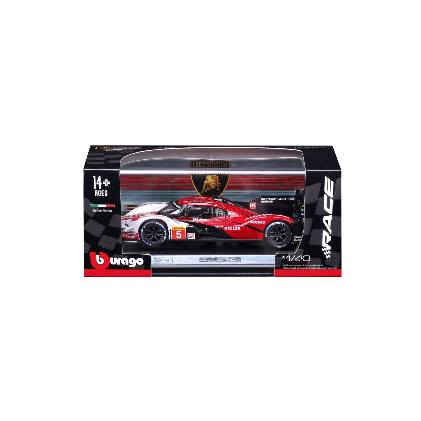 1:43 PORSCHE PENSKE 963 LE MANS DAYTONA HYBRID 2023 WEC #5