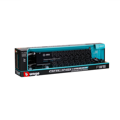 1:43 F1 MERCEDES AMG RACING TRANSPORTER W15 2024 RUSSELL