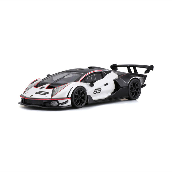 1:32 WHITE LAMBORGHINI ESSENZA SCV12