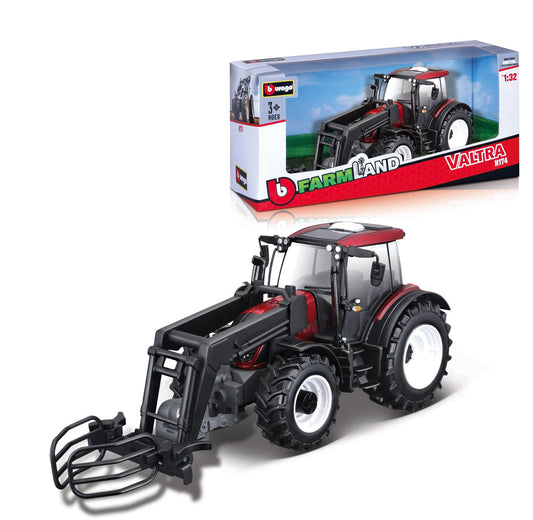 VALTRA N174 FARM TRACTOR WITH FRONT LOADER 1:32