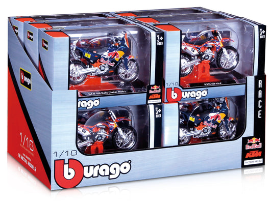 1:18 WRB KTM BIKE - 12 PIECES DISPLAY