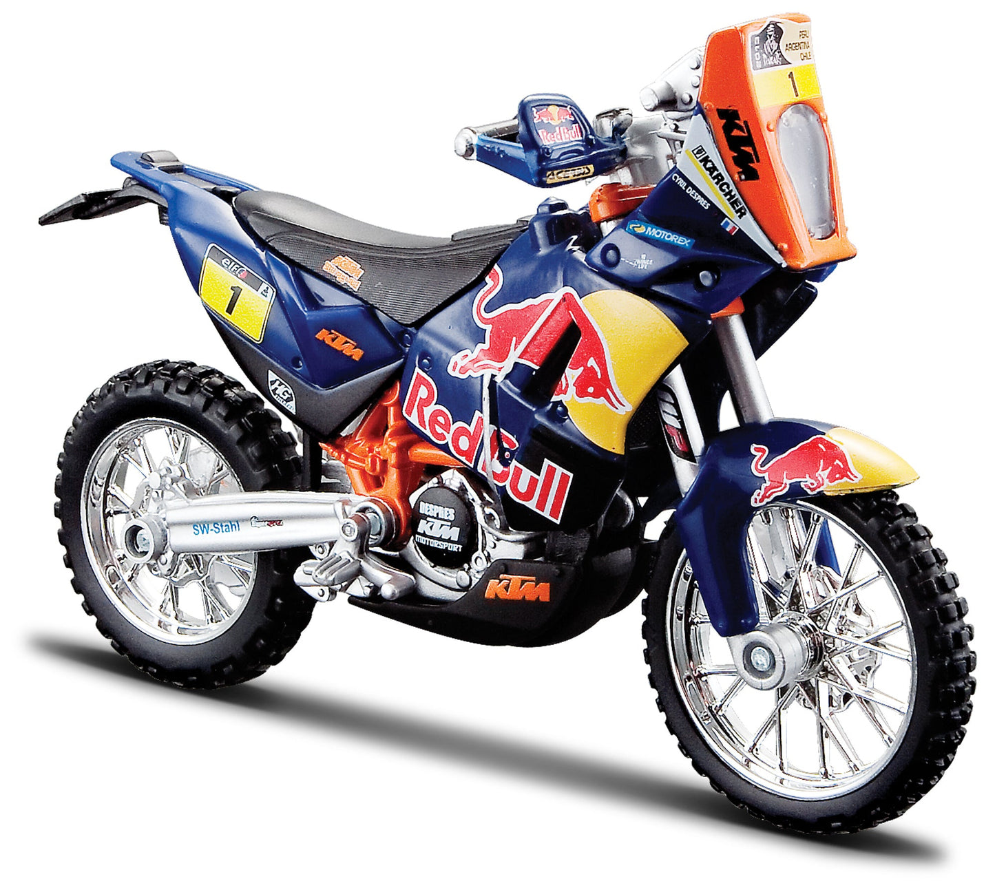 1:18 WRB KTM CYCLE - DISTRIBUTEUR 12 PIÈCES