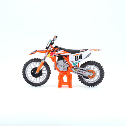 1:18 MOTORBIKE WRB KTM CYCLE KTM 450 SX-F FACTORY EDITION (2018) MX #84 HERLINGS