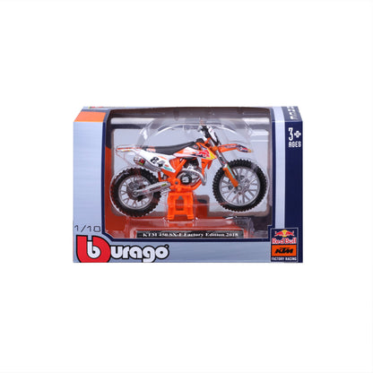 1:18 MOTORBIKE WRB KTM CYCLE KTM 450 SX-F FACTORY EDITION (2018) MX #84 HERLINGS