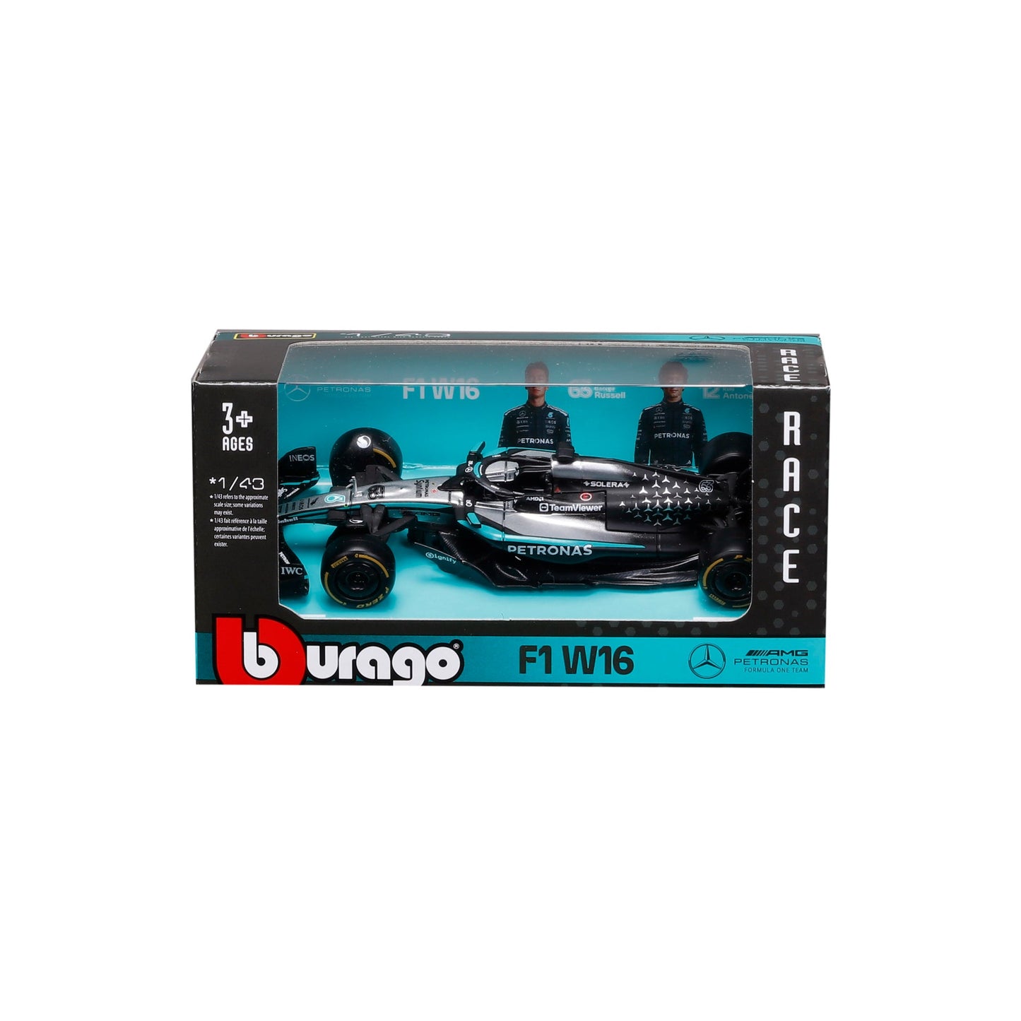 1:43 F1 CAR ASSORTMENT 2025 24PC CDU