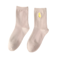 Embroidered Little Chick Socks