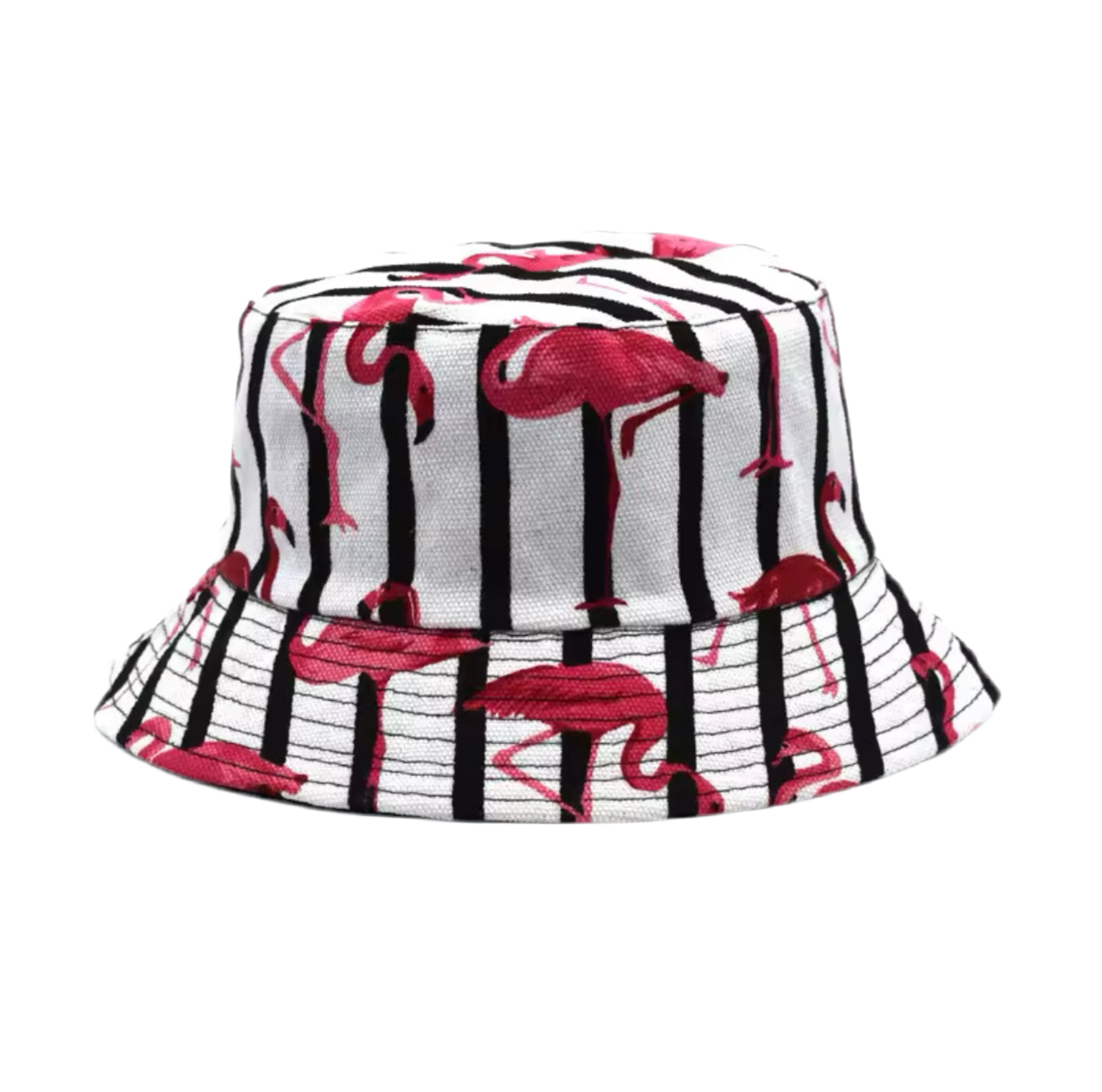 Flamingo Striped Bob