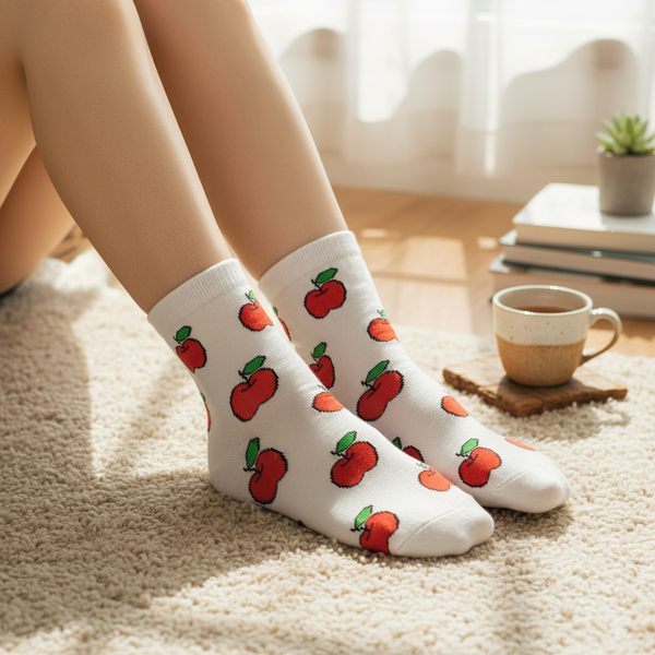 Women's Apple Socks