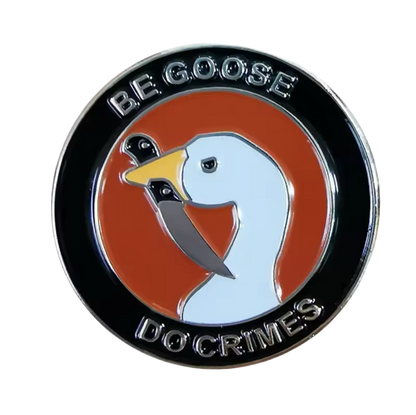 pins oie be goose do crime