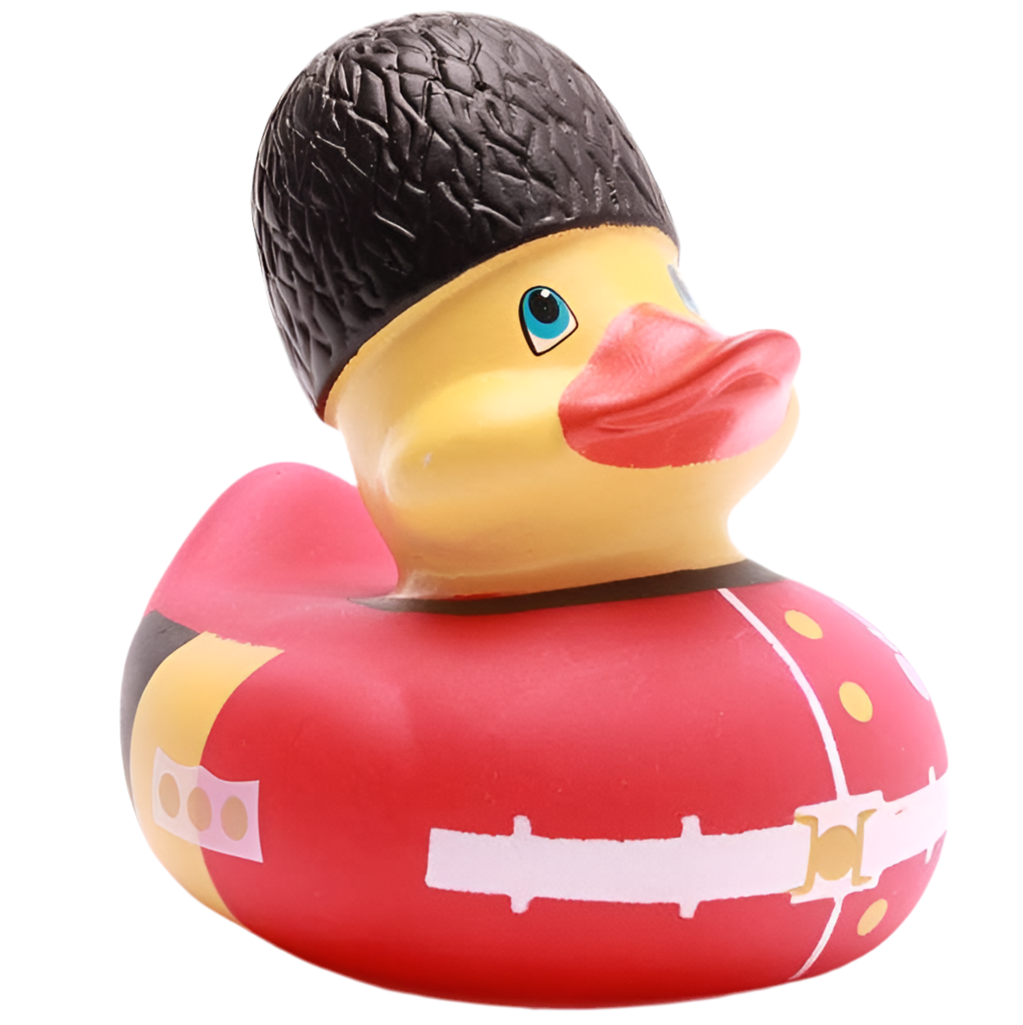 Rubber Duck Guardsman - canard en caoutchouc Garde Anglais
