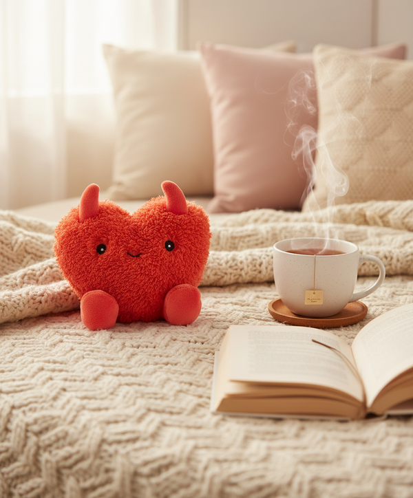 Bouillote Cœur Diable Bitten – Objet déco original