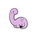 Pin's Diplodocus Kawai