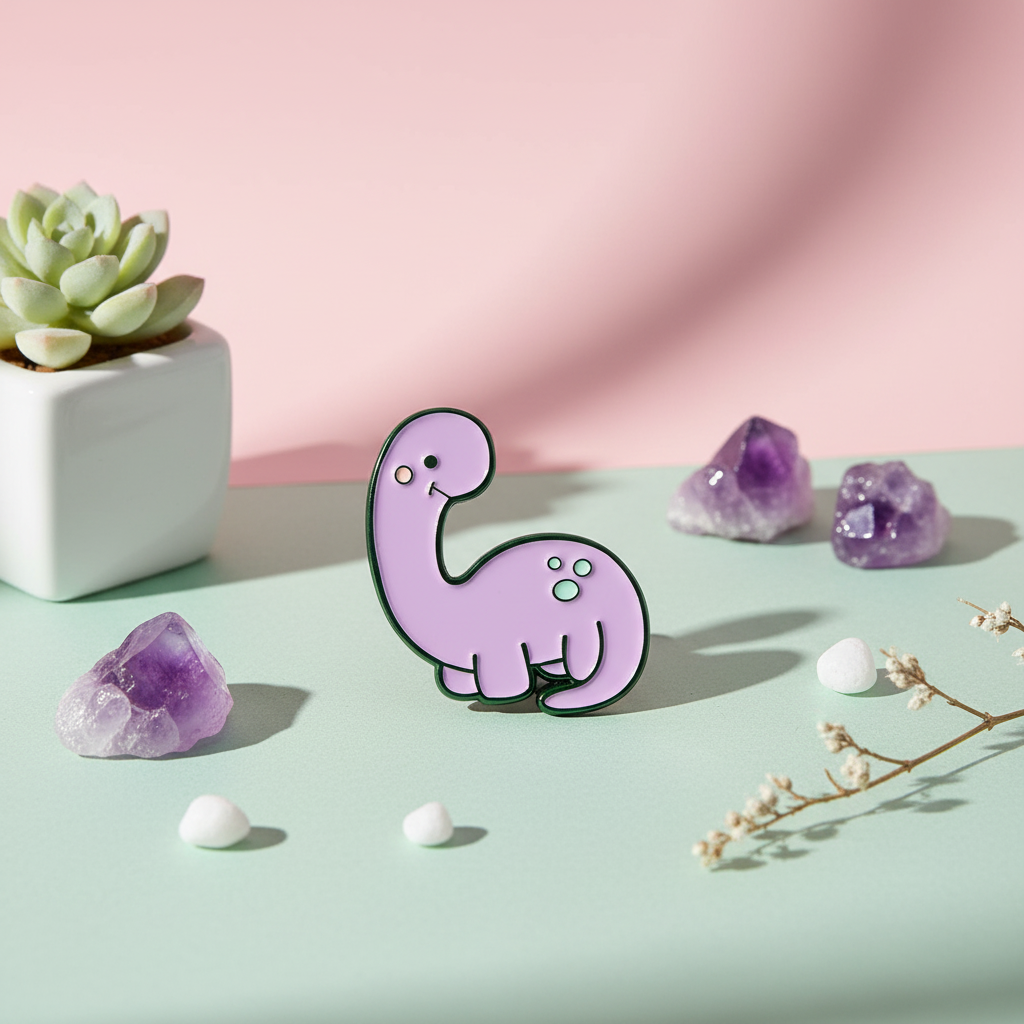 Spilla Kawaii Diplodocus